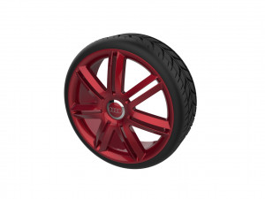 Audi A3 S3 Car Wheel Rim 3D प्रिंट मॉडल