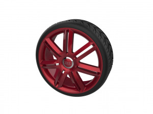 Audi A3 S3 Car Wheel Rim 3D प्रिंट मॉडल