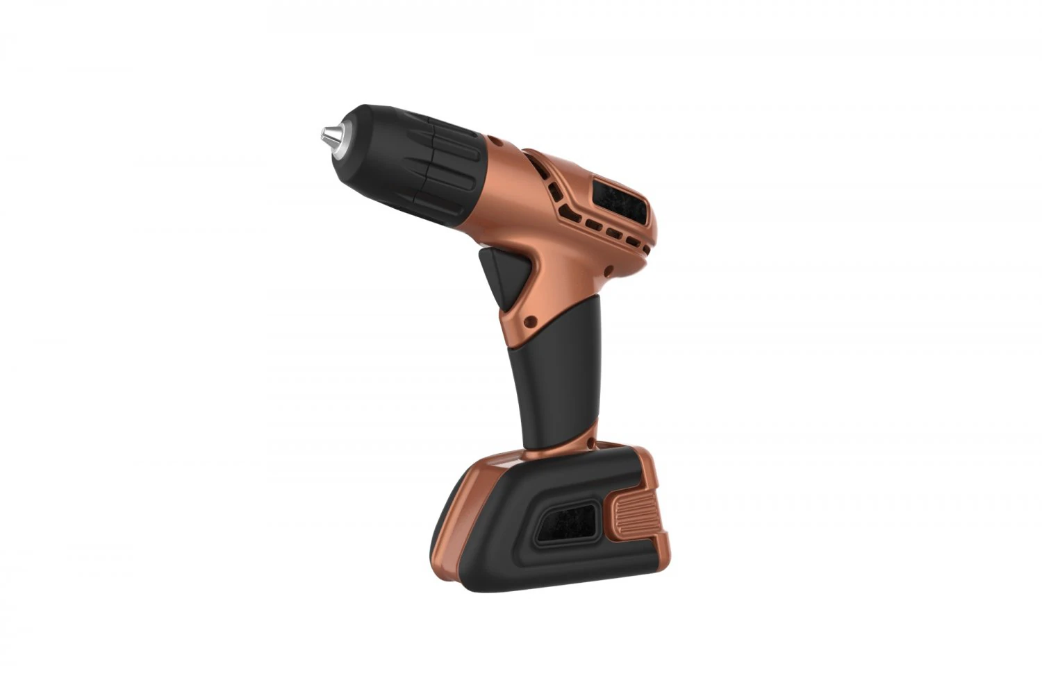 Cordless drill 3D Print Model .c4d .max .obj .3ds .fbx .stl .blend 