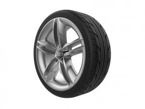 Audi Car Wheel Rim 3D Print Model
