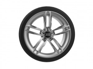 Audi Car Wheel Rim 3D Print Model