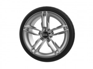 Audi Car Wheel Rim 3D Print Model