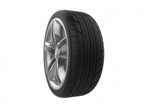 Audi Car Wheel Rim 3D Print Model