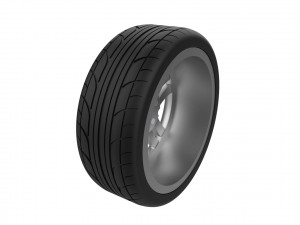 Audi Car Wheel Rim 3D Print Model