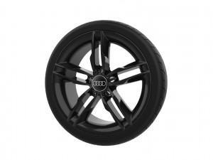 Audi Car Wheel Rim 3D Print Model