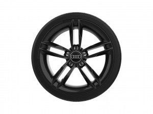 Audi Car Wheel Rim 3D Print Model