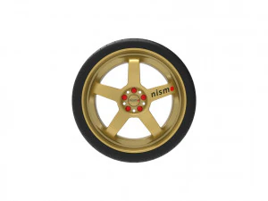 Nismo Car Wheel Rim 3D Print Model
