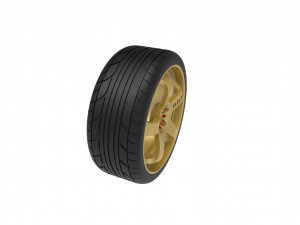 Nismo Car Wheel Rim Model do druku 3D
