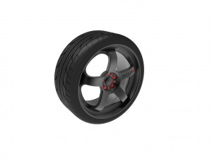 Nismo Car Wheel Rim Model do druku 3D