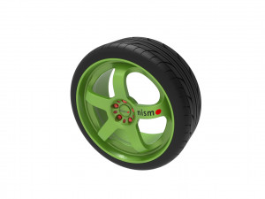 Nismo Car Wheel Rim Model do druku 3D
