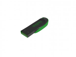 SanDisk Cruzer Blade 4GB Usb Stick 3D Baskı Modeli
