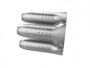 Turbojet engine combustion liner chamber 3D Print Model