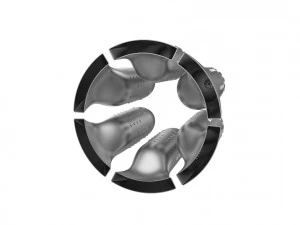 Turbojet engine combustion liner chamber 3D Print Model