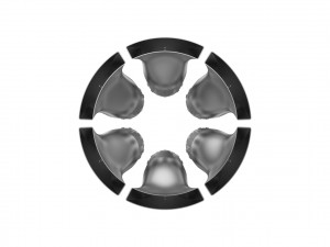 Turbojet engine combustion liner chamber 3D 打印模型