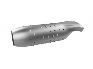 Turbojet engine combustion liner chamber 3D 打印模型