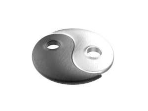 Yin Yang 3D Print Model