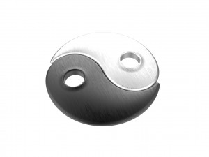 Yin Yang 3D Print Model