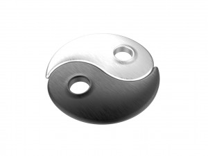 Yin Yang 3D Print Model
