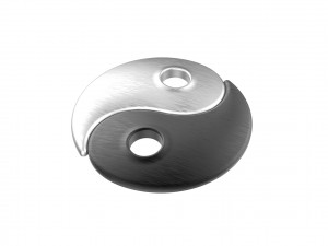 Yin Yang 3D Print Model