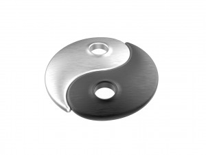 Yin Yang 3D Print Model