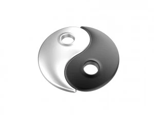 Yin Yang 3D Print Model