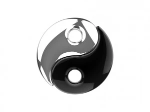 Yin Yang 3D Print Model