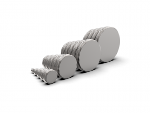 Herringbone Double Helical Gear Set Modello di stampa 3D