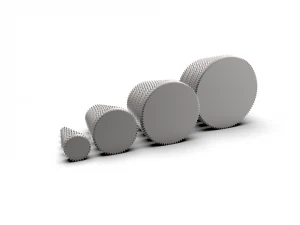 Herringbone Double Helical Gear Set 3D Print Model