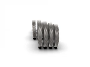 Herringbone Double Helical Gear Set 3D Print Model