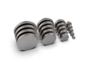 Herringbone Double Helical Gear Set Modello di stampa 3D