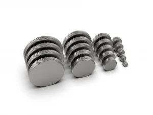 Herringbone Double Helical Gear Set 3D Print Model