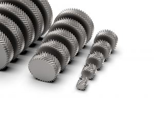Herringbone Double Helical Gear Set Modello di stampa 3D
