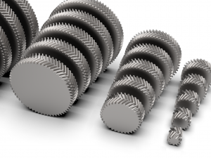 Herringbone Double Helical Gear Set Modello di stampa 3D