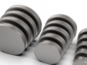 Herringbone Double Helical Gear Set Modello di stampa 3D