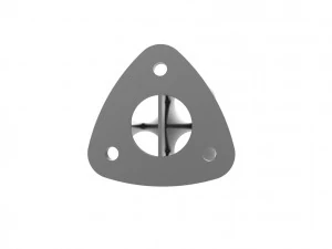 Exhaust header manifold flange 3D Print Model