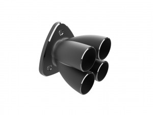Exhaust header manifold flange Model do druku 3D