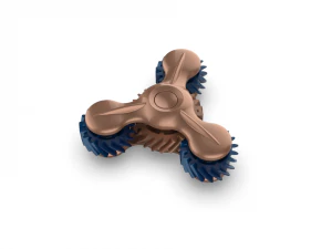 Gear Fidget Spinner 3D Print Model