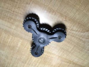 Gear Fidget Spinner 3D Print Model