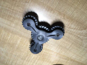 Gear Fidget Spinner 3D Print Model