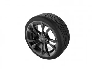 Audi S3 Car Wheel Rim 3D Print Model