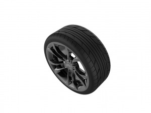 Audi S3 Car Wheel Rim 3D प्रिंट मॉडल