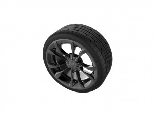 Audi S3 Car Wheel Rim 3D प्रिंट मॉडल