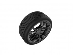 Audi S3 Car Wheel Rim 3D प्रिंट मॉडल