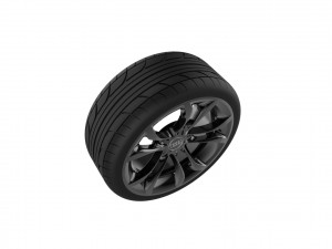 Audi S3 Car Wheel Rim 3D प्रिंट मॉडल