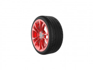 Audi S3 Car Wheel Rim 3D प्रिंट मॉडल