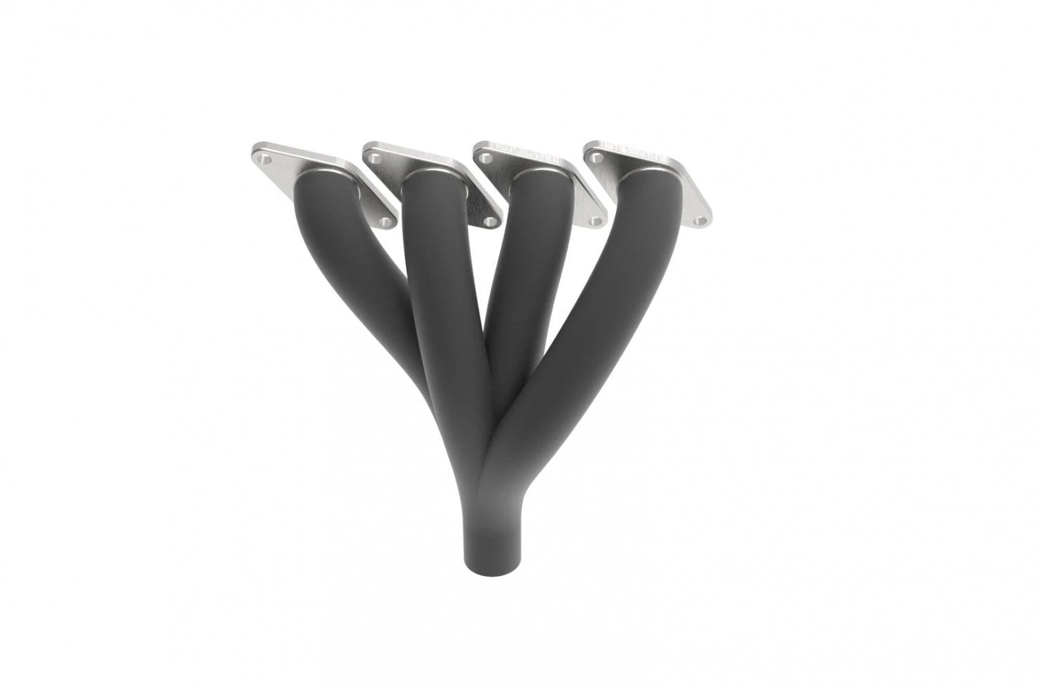 Exhaust manifold 3D Print Model .c4d .max .obj .3ds .fbx .stl .blend