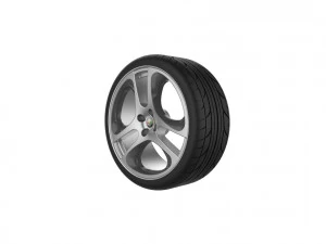 Alfa Romeo Mito Car Wheel Rim 3D Print Model