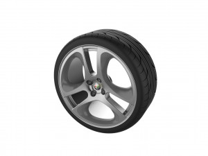 Alfa Romeo Mito Car Wheel Rim Modèles 3D en vedette