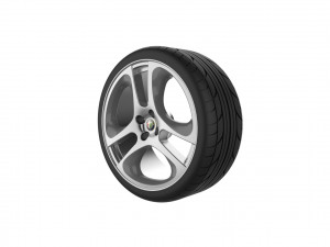 Alfa Romeo Mito Car Wheel Rim Modèles 3D en vedette