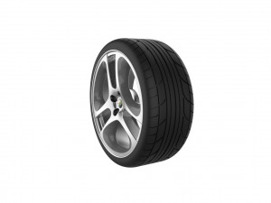 Alfa Romeo Mito Car Wheel Rim Modèles 3D en vedette